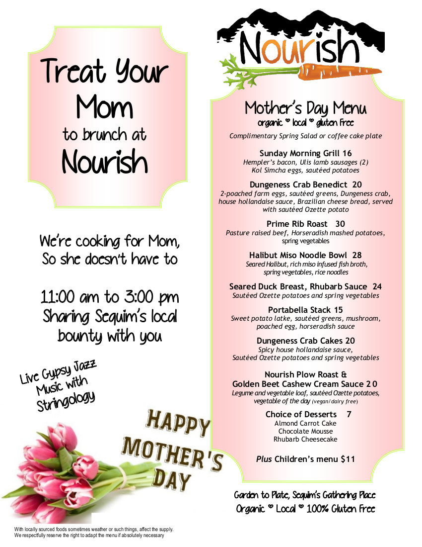mother s day menu
