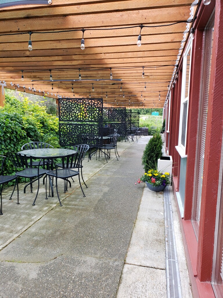 outdoor seating